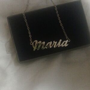 Silver Name Necklace